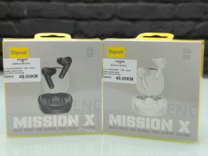 Digicell Mission X TWS ENC White
/Black/Gaming Bluetooth