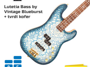 Joe Doe Lutetia Bass by Vintage Blueburst + tvrdi kofer