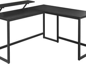 Vasagle Gaming Stol L Forma 140x130cm LWD56BK