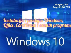 Instalacija Windows 11 sa licencom (ili 10, 8.1, 7, XP) Sarajevo