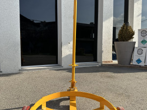KOLICA ZA BAČVE ZA ULJE 208L