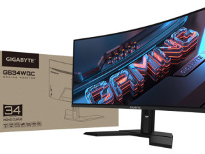 GIGABYTE GS34WQC 34"UW-QHD 135Hz 1ms VA