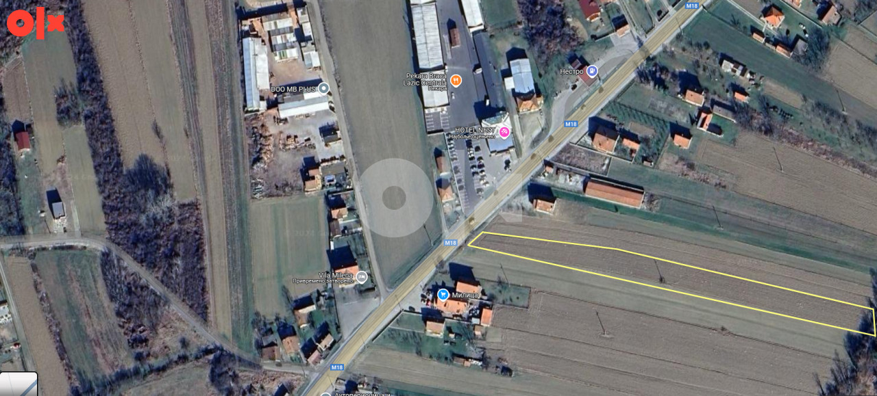 Zemljište Bijeljina, Dvorovi 4800m2