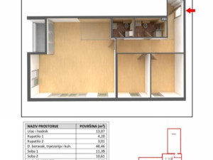 Residence Mejtas, novogradnja, 94 m2, trosoban stan! photo 3