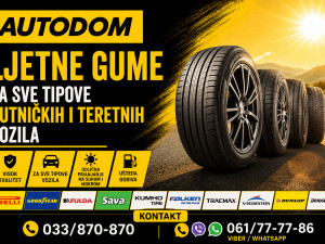 165 175 185 195 205 215 225 235 245 Ljetne Gume AKCIJA AUTODOM