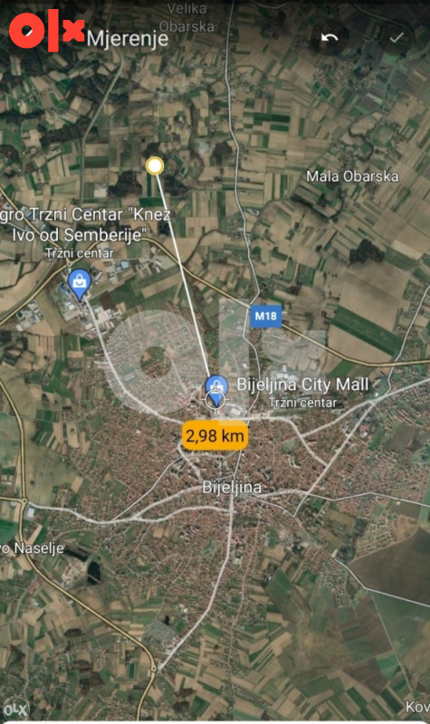 Zemljiste Bijeljina 25000m2 2