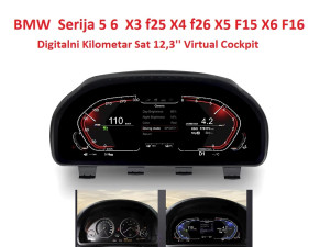 BMW Virtual Cockpit  Dig. SAT F10 F12 F13  F25 F26 F15
