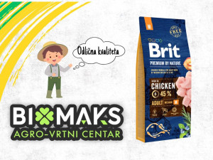 Hrana za psa pse BRIT adult MEDIUM Piletina 15kg