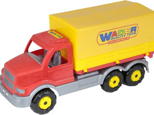 Kamion sa ceradom, djecaci, vozila, igracke