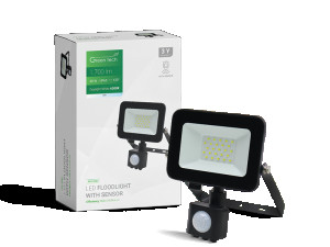 LED reflektor sa senzorom Green Tech 20W 6500K IP65