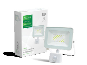 LED reflektor sa senzorom Green Tech 30W 6500K, IP65