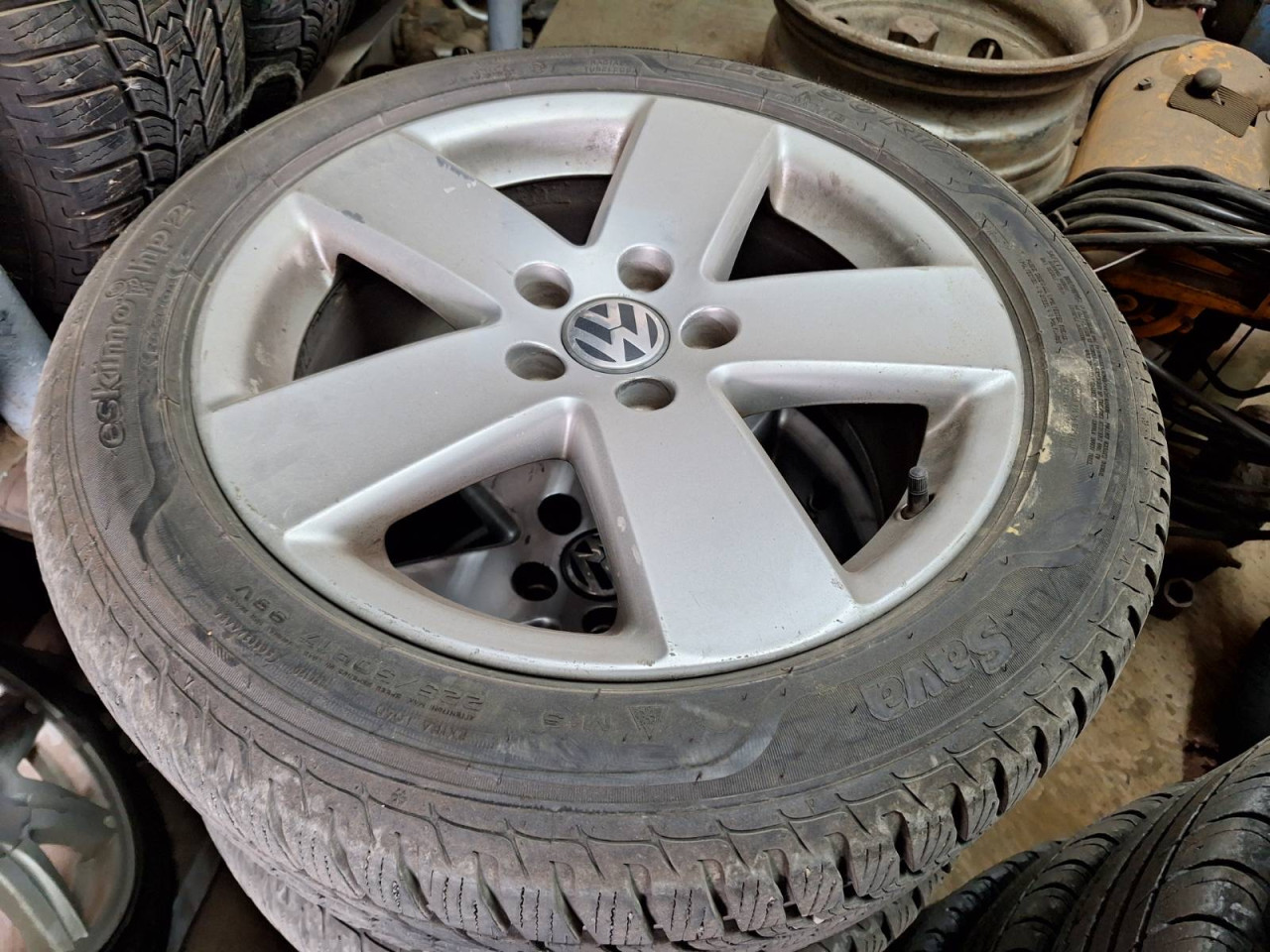 Felge VW MonteCarlo 17" + gume Sava UHP2