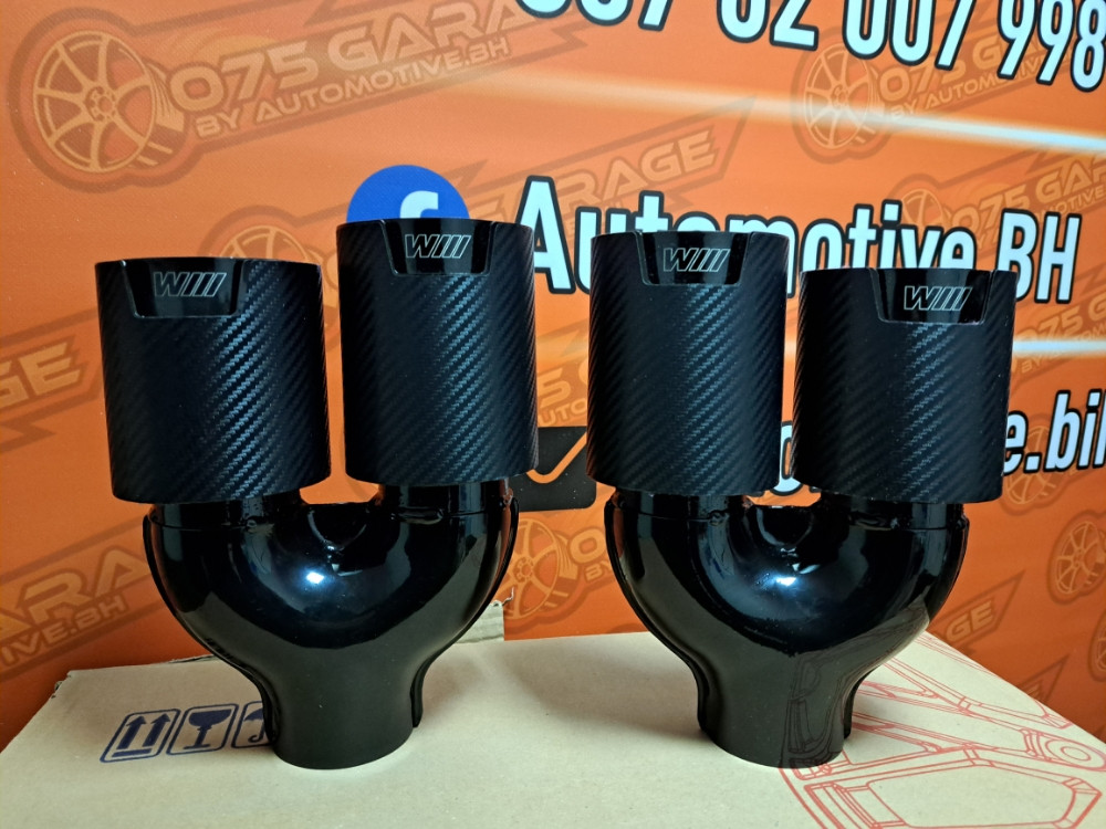 Nastavci auspuha rore dvije duple CIJENA KOMPLETA LD BMW M3 M5 M
