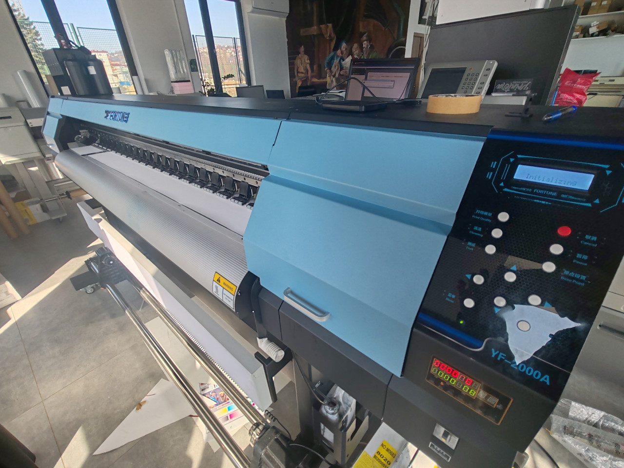 UV printer roll to roll