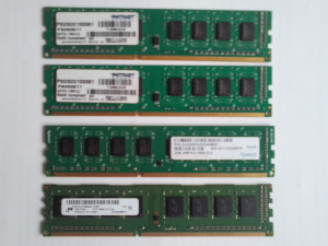 8 GB DDR3 Rama 4x2 gb sve skupa 15 km