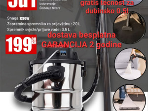 Usisivač za dubinsko čišćenje 6u1 Ax-Line MWD211 by LAVOR ITALY