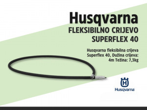 Superflex 40 - Husqvarna fleksibilna crijeva
