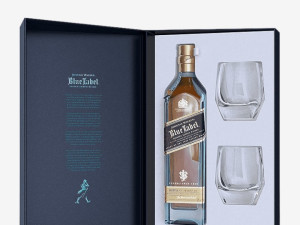 Johnnie Walker Blue + čaše