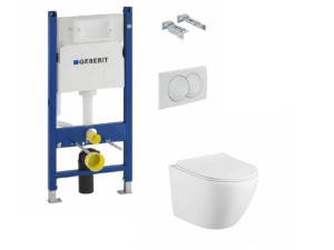 Ugradbeni vodokotlić Geberit+WC šolja Luna Cerano
