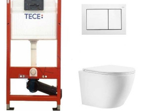 Ugradbeni vodokotlić Tece+WC šolja Una Cerano