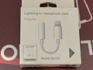 iPhone Aux lightning adapter prelaz