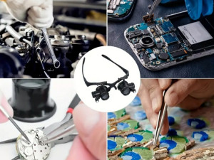 Naocale naocare LEd s lupama uvecalima