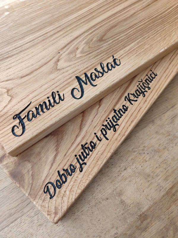 Daske za rezanje  mesa- novi modeli - gravura po zelji