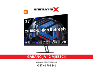 Xiaomi G27Qi 27Qi Monitor 27'' 2k 180Hz | Gaming | Akcija
