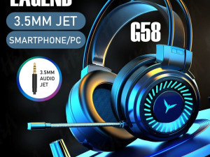 Gaming slušalice G58 žičane sa mikrofonom
