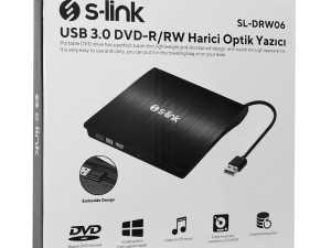 S-link SL-DRW06 USB 3.0 DVD-R/CD-R/RW Externa optika