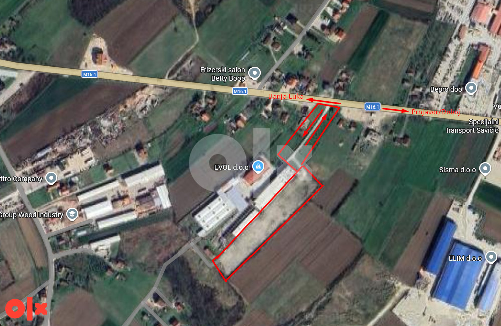 Zemljište Plac Laktaši Banja Luka 12000m2 (spremno za izgradnju) 2