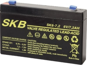 Akumulatorska baterija 6V 7.2Ah SKB