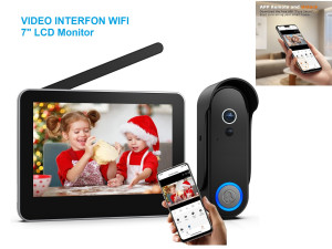 Video Interfon Bezicni kontrola Brave 7 Touch  LCD SMART