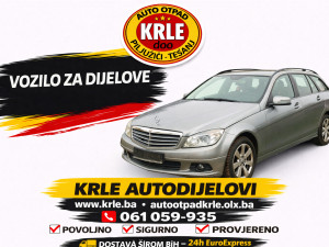 C KLASA 204 W204 2.2 CDI DIJELOVI KRLE AUTOOTPAD AUTO OTPAD