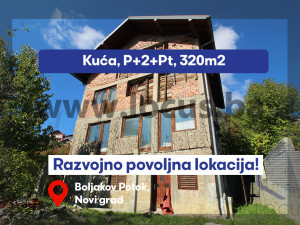 LOCUS: Kuća i dvorište, Boljakov Potok, Novi Grad