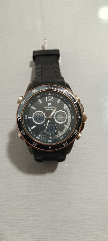 Reloj Paterson Usa Dual Orologio Paterson Dual Time Orologio