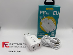 Punjac za mobilni telefon sa TYPE-C kablom