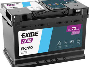 AKUMULATOR EXIDE 72Ah START-STOP AGM !! BESPLATNA DOSTAVA !!