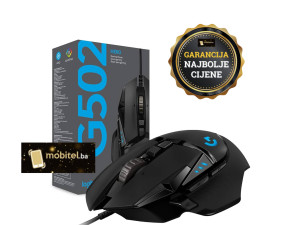 Gaming miš Logitech G502 Hero optički crni ***AKCIJA***