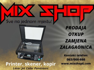 PRINTER SKENER KOPIR Laser Jet Color Panasonic