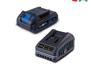 Scheppach Set Punjač 2.4 A i Baterija 2.0 Ah