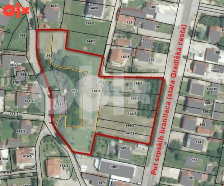 Zemljište Banja Luka plac Derviši 3