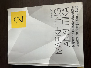 Marketing Analitika 2 Knjiga