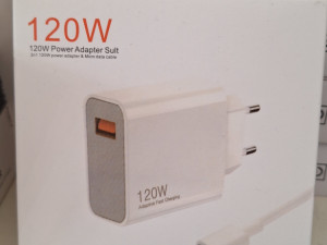 PUNJAČ ZA MOBITEL 120W + USB C XIAOMI SAMSUNG BLACK FRIDAY