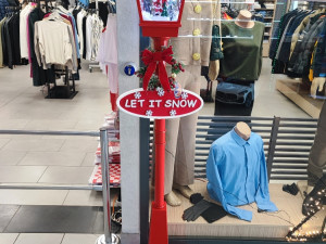 LAMPA BOZICNA NOVOGODIŠNJA UKRAS