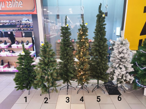 BOR JELKA BOZICNA NOVOGODIŠNJA UKRAS