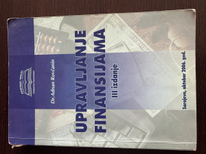 UPRAVLJANJE FINANSIJAMA Knjiga