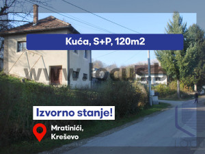 LOCUS prodaje: Kuća na parceli 5.494m2, Kreševo