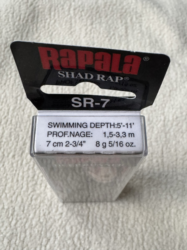 Rapala Shad Rap 7 PW(Sportex,Shimano,Daiwa)