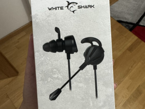 White shark Blackbird gaming slušalice
